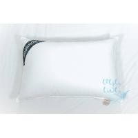 ราคา Noonnon Pillow Noonnon หมอนขนห่านแท้ 20 x 30 นิ้ว หมอนขนห่านแท้ 1200 g. สีขาว กุ๊นขอบเงิน (10833132)