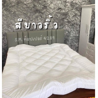 ราคา S.M. ท็อปเปอร์ 4289 ที่นอนท็อปเปอร์ รุ่นใย 3 ชั้น ผ้า Satin-Cotton 5 ฟุต รุ่นใย 3 ชั้นผ้า Satin-Cottonขาวริ้ว ผ้า Cotton (10810627)