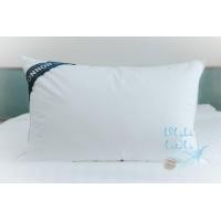 ราคา Noonnon Pillow Noonnon หมอนขนห่านแท้ 20 x 30 นิ้ว หมอนขนห่านแท้ 700 g. สีขาว กุ๊นขอบเงิน (10833134)