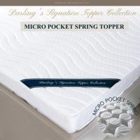 ราคา Darling Mattress ที่นอนดาร์ลิ่ง ท็อปเปอร์ไมโครพ็อคเก็ตสปริง 3.5 ฟุต x 3 นิ้ว (10854007)