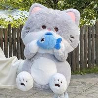 ราคา Pamu Home ตุ๊กตาแมวญี่ปุ่น แมวเทา แมวส้ม ตุ๊กตาน่ารัก2 แมวเทา (10963065)