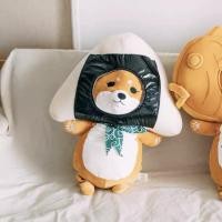 ราคา Pamu Home Shiba Inu ตุ๊กตาชิบะ หมาชิบะ มีผ้าโพกหัว ใส่หมวกปลาไทยากิ ชิบะโพกเขียวข้าวปั้น (10963323)