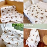 ราคา Pamu Home PP ผ้าห่ม ผ้านวม หมีเท็ดดี้ น่ารัก สไตล์เกาหลี 150x200 CM (10984684)
