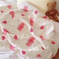 ราคา Pamu Home ผ้าห่ม ผ้านวมลายกระต่าย น่ารักมากๆ สไตล์เกาหลี 105*140 cm (10984649)