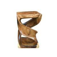 ราคา Alisa Furniture สตูลไม้จามจุรี บิดสองเกลียว stool 10132 30x30x50 (10982831)