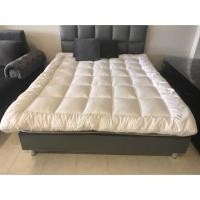 ราคา Mattressdream Topper ขนห่านเทียม นุ่มฟู เกรดโรงแรม ยางพารา 6 ฟุต,ขาว (11008060)