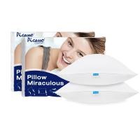 ราคา Picasso Comfort หมอนหนุนสูญญากาศ รุ่น Miraculous (ถุงฟ้า) แพคคู่ /เส้นใยโพลีเอสเตอร์ 2 ใบ ขาว (10985078)