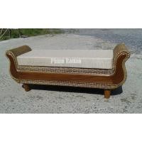 ราคา ภูมิเครื่องหวาย เก้าอี้ปลายเตียง หวายแท้ 15x40นิ้ว หวาย (11031287)