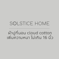 ราคา Solstice Home สั่งตัดขนาดพิเศษต่างๆ สำหรับ ชุดผ้าปูที่นอน ผ้าม่าน ผ้าปูโต๊ะ ผ้าปู cloud <16" (12097420)