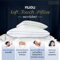 ราคา Haarper Bed Linen หมอนขนห่าน เกรดโรงแรม 5 ดาว Universal 1600 (12109731)
