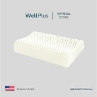ราคา WellPlus หมอนยางพารา หมอนยางพาราแท้ ลดกรน ไม่ปวดคอ จัดระเบียบกระดูกสันหลัง Contour (12141898)