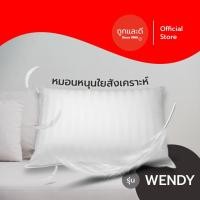 ราคา Took Lae Dee หมอน รุ่น Wendy หมอนหนุน ใยสังเคราะห์ 100% หนา นุ่น สบายผิว หมอนหนุน (12131677)