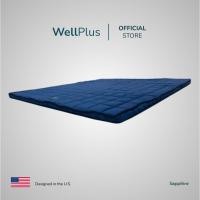 ราคา WellPlus ท็อปเปอร์ยางพารา Topper ที่นอน ท็อปเปอร์ ทอปเปอร์ 1นิ้ว 3.5 ฟุต Sapphire (12138282)