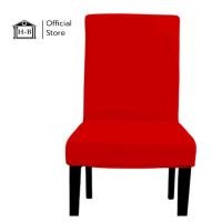 ราคา Home Best ผ้าคลุมเก้าอี้แบบถอดได้ แบบยืด 1 PC Red แดง (12142682)