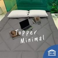 ราคา Home Best Topper Minimal ราคาคุ้มค่า สไตล์เกาหลี ตรงปก ท็อปเปอร์ ที่นอน mattress 3.5ฟุต 5ฟุต 6ฟุต 3.5ฟุต[2นิ้ว]Diamond เทาเข้ม (12135716)