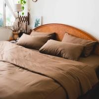 ราคา MAPLE'S ผ้าปูรัดมุม3.5ฟุต 5ฟุต 6ฟุต 8-10 นิ้ว ที่คนเลี้ยงสัตว์ต้องมี กันไรฝุ่น พร้อมผ้านวม ผ้าปูที่นอน ผ้าปูเตียง นวมF+3.5'(3) 8-10" 17 นํ้าตาล Mocha (12158600)