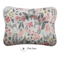 ราคา MamaD หมอนเด็กทารก หมอนหัวทุย หมอนหลุม หมอนกันหัวแบน สำหรับทารกแรกเกิด Baby Pillow 2.Pink Dear (12169122)