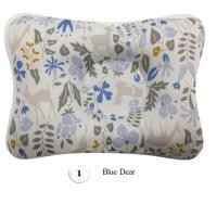 ราคา MamaD หมอนเด็กทารก หมอนหัวทุย หมอนหลุม หมอนกันหัวแบน สำหรับทารกแรกเกิด Baby Pillow 1.Blue Dear (12169123)