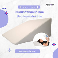 ราคา abloom หมอนสามเหลี่ยม ลดกรดไหลย้อน รอง คอ หลัง ขา (12257760)