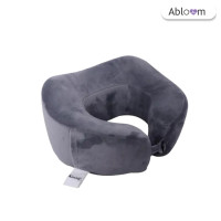 ราคา Abloom หมอนรองคอ เพื่อสุขภาพ เมมโมรี่โฟม หนานุ่ม พร้อมเข็มขัดรัด สีเทา (12258992)