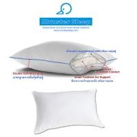 ราคา Monster Sleep หมอนขนเป็ดแท้100% Duck Down Pillow โรงแรม5ดาว Monstersleep สเป็ค โรงแรม Centara, Amari, Holiday Inn บาง (12283049)