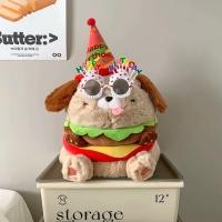 ราคา PP Home ตุ๊กตา น้องหมา Dog แฮมเบอร์เกอร์ Hamburger น้องน่ารักมาก Nordic style หมาแฮมเบอร์เกอร์ 35 CM (12287127)