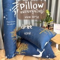 ราคา Surapon : หนอนหนุนขนาดใหญ่ 2 ใบ แถมฟรั หมอนข้าง 1 ใบ กวางเทา (12319923)