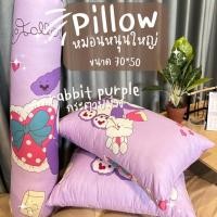 ราคา Surapon : หนอนหนุนขนาดใหญ่ 2 ใบ แถมฟรั หมอนข้าง 1 ใบ กระต่ายม่วง (12319938)