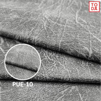 ราคา TODA หนังเทียม PVC ลายช้าง หนังหุ้มเฟอร์นิเจอร์ เบาะ โซฟา ผิวนุ่ม หนา 1 mm. หน้ากว้าง 137 cm. รุ่น PUE เทา (PUE-10) (12386841)
