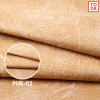 ราคา TODA หนังเทียม PVC ลายช้าง หนังหุ้มเฟอร์นิเจอร์ เบาะ โซฟา ผิวนุ่ม หนา 1 mm. หน้ากว้าง 137 cm. รุ่น PUE เหลือง (PUE-02) (12386847)