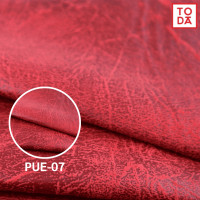 ราคา TODA หนังเทียม PVC ลายช้าง หนังหุ้มเฟอร์นิเจอร์ สัมผัสนุ่ม หนา 1 mm. หน้ากว้าง 137 cm. รุ่น PUE (ยกม้วน 40 หลา) แดง (PUE-07) (12401209)