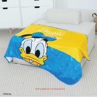 ราคา disney home ผ้าห่มคลุมไหล่ disney รุ่น mickey-donald duck-01 สีฟ้า/เหลือง (130x74x0.5 cm.) (12398019)