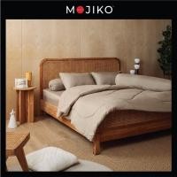ราคา MOJIKO ผ้าปูที่นอน 3.5ฟุต 5ฟุต 6ฟุต(ชิ้นเดียว) รุ่นExtra ยางรัดมุม สีพื้น 6 ฟุต E1007 (12428574)