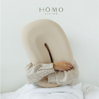 ราคา Donut Pillow หมอนโดนัทสุขภาพ เมโมรี่โฟม หมอนตกแต่งบ้าน เพื่อสุขภาพ ลดอาการปวดเมื่อย เบจ (12448073)