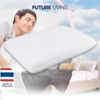 ราคา future living หมอนหนุนเมมโมรี่โฟม ทรงเหลี่ยม ลดอาการนอนกรน แก้ปวดคอ [memory foam pillow] (12478162)
