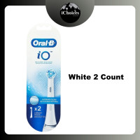 ราคา Oral-B iO Ultimate Clean Replacement Brush Heads ออรัล-บี ไอโอ หัวแปรงสีฟันไฟฟ้า White 2 Count (12618354)