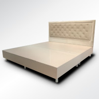 ราคา ที่นอนปีนัง [โปรเตียง + ที่นอน] เตียงหัวเบาะเนื้อผ้ากำมะหยี่ Luxury Style. 3.5/5/6ฟุต **ส่งเฉพาะ กทม.ปริมณฑล เท่านั้น** เตียง CB-2 6 ฟุต (12609869)