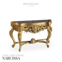 ราคา NARCISSA CLASSIC LUXURY CONSOLE โต๊ะคอนโซลสไตล์หลุยส์ รุ่น นาร์ซิสซ่า ต่างจังหวัด / แพค (12100113)