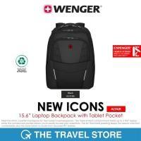 ราคา WENGER New Icons Altair Backpack Black 15.6'' Laptop Backpack with Tablet Pocket (653186) กระเป๋าเป้-กระเป๋าใส่แล็ปท็อป (12469691)