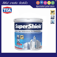 ราคา TOA ทีโอเอ ซุปเปอร์ชิลด์ สีน้ำภายนอกชนิดกึ่งเงา # G100 5 ก.ล. (11034184)