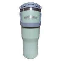 ราคา Rocky Mountain แก้วเก็บความเย็น Tumbler รุ่นมีหูหิ้วพร้อมที่ดูดน้ำ เก็บน้ำแข็งได้นาน 24ชั่วโมง ขนาด 30 ออนซ์ K306-เขียว30oz เขียว (12174626)