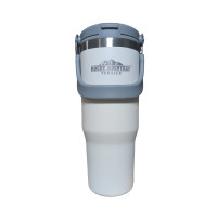 ราคา Rocky Mountain แก้วเก็บความเย็น Tumbler รุ่นมีหูหิ้วพร้อมที่ดูดน้ำ เก็บน้ำแข็งได้นาน 24ชั่วโมง ขนาด 30 ออนซ์ ครีม K306-ครีม-30oz (12174624)