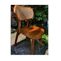 ราคา iLoft chair เก้าอี้ไม้สักหวายแท้ minimal อาร์มแชร์ ไม้สัก (10422022)