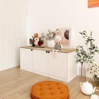 ราคา SB Design Square ไซด์บอร์ด KC-PLAY รุ่น WIZE สีขาว (120 x 45 x 50 cm.) (10914196)