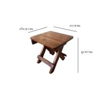 ราคา Naijanshop เก้าอี้พับได้ ทำจากไม้สัก เก้าอี้นั่ง พกพาง่าย ขนาด 285x30x295 ซม. normal (12565122)