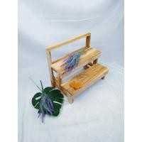 ราคา Kanya ชั้นวางของ2ชั้นบันไดไม้สักขนาดสูง30ซมกว้าง35ซมลึก20ซมน้ำหนักเบาสินค้ามีพร้อมส่ง พร้อมใช้งานมีทั้งปลีกส่ง งานดิบไม่ทำสี,สองชั้นบันได (12618901)