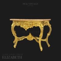 ราคา ELIZABETH CLASSIC LUXURY CONSOLE โต๊ะคอนโซลสไตล์หลุยส์ รุ่น อลิซาเบธ ต่างจังหวัด / แพค (12629692)