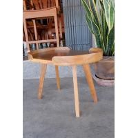 ราคา Porsche Teak Wood โต๊ะข้างโซฟาไม้สักแท้ รุ่นSTB-00011 (12603457)