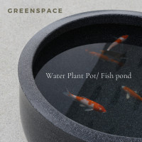 ราคา Greenspace อ่างปลา อ่างบัว รุ่น Olivia ขนาด 70cm/90cm/120cm 90 cm * 50 cm White (12618760)