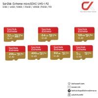 ราคา SanDisk Extreme microSDXC UHS-I A2 32GB / 64GB / 128GB / 256GB / 400GB / 512GB / 1TB 32GB (12601969)